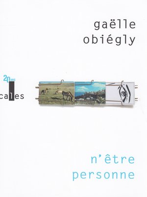 cover image of N'être personne